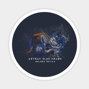 Astray Blue on Scribble Magnet